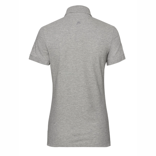 Poloshirt HEAD HEAD Grey Melange Damen 4 Poloshirt HEAD HEAD Grey Melange Damen – Bild 2