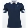 Polo HEAD Performance Dark Blue 22 Damen -Discounter Für Tennisausrüstung 814302 DB201