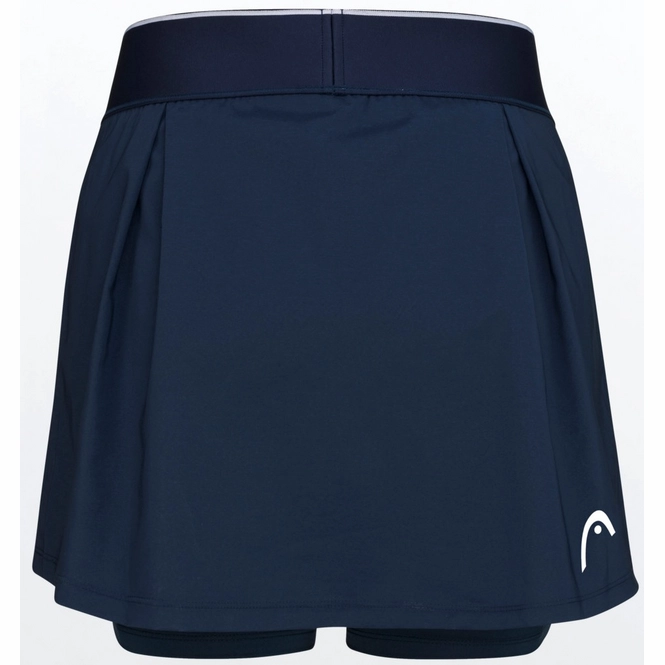 Tennisrock HEAD Dynamic Dark Blue Damen 4 Tennisrock HEAD Dynamic Dark Blue Damen – Bild 2
