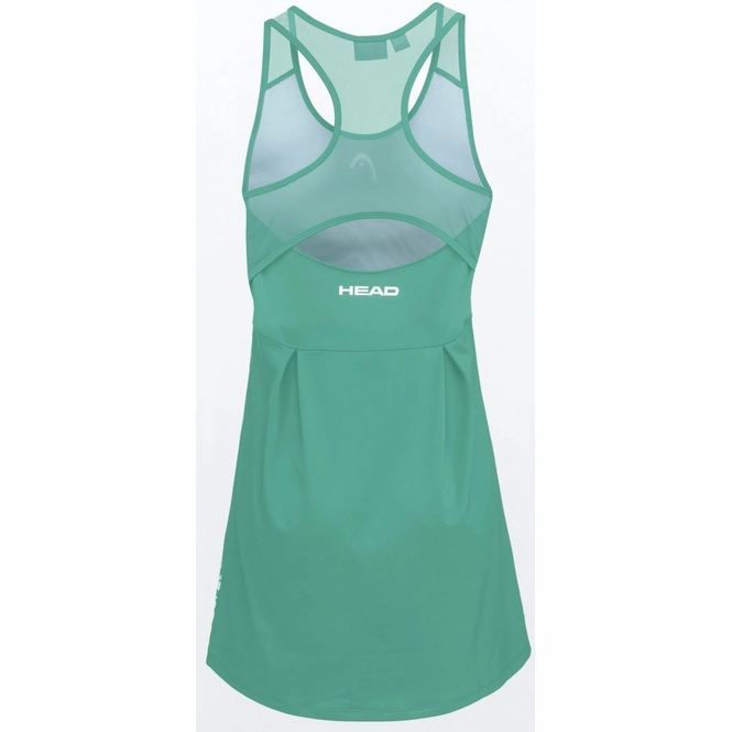 Tenniskleid HEAD Spirit Nile Green Print Damen 4 Tenniskleid HEAD Spirit Nile Green Print Damen – Bild 2