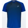 Tennisshirt HEAD Topspin Royal Blue Print Vision Jungen -Discounter Für Tennisausrüstung 816062 ROXV201