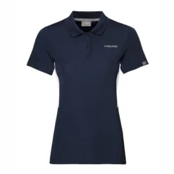 Poloshirt HEAD Girls Club Tech Dark Blue Kinder