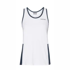 Tanktop HEAD Girls Club White Dark Blue Kinder