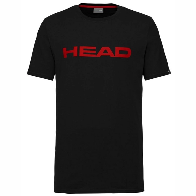Tennis-Shirt HEAD Club Ivan Black Red Kinder 3 Tennis-Shirt HEAD Club Ivan Black Red Kinder