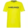 Tennisshirt HEAD Club Ivan Yellow Deep Blue Kinder -Discounter Für Tennisausrüstung 816700 YWDB201