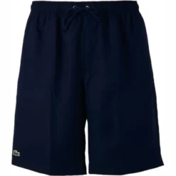 Tennishose Lacoste Tafeta Navy Blue -Discounter Für Tennisausrüstung 9200000038482492 2
