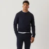 BJØRN BORG Pullover Björn Borg Crew Centre Night Sky Herren -Discounter Für Tennisausrüstung 9999 1431 72731 aaa