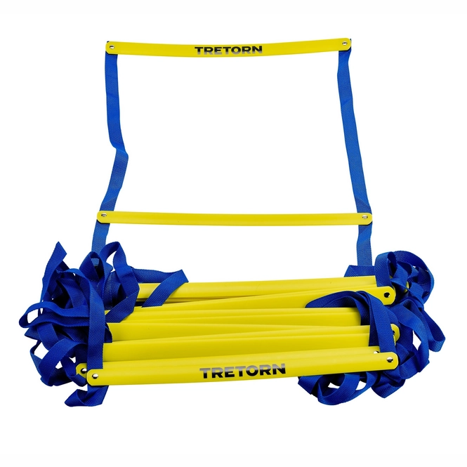 Agility Leiter Tretorn Blau Gelb (7,5 M) 3 Agility Leiter Tretorn Blau Gelb (7,5 M)