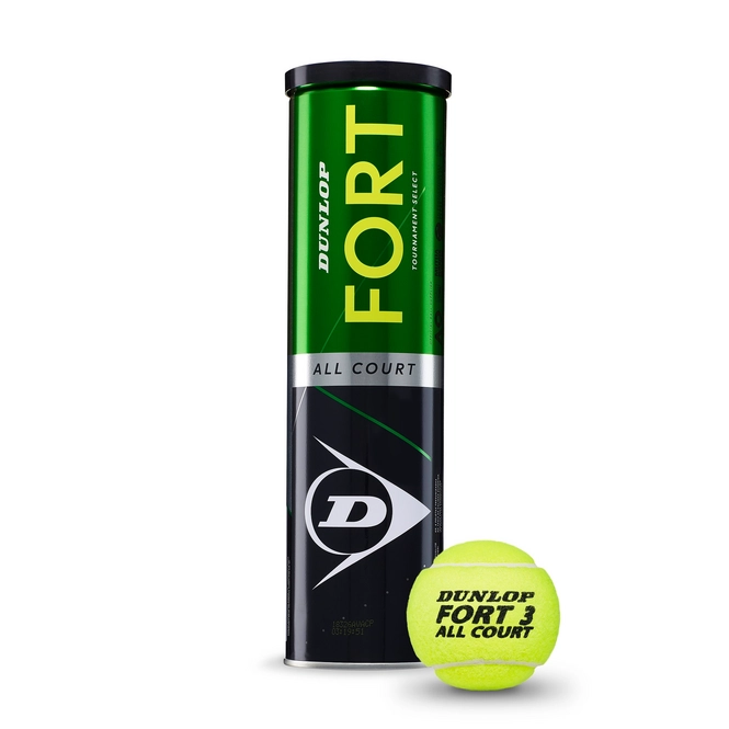 Tennisball Dunlop Fort All Court TS 4-Tin (Dose 18x4) 2020 6 Tennisball Dunlop Fort All Court TS 4-Tin (Dose 18x4) 2020 – Bild 4