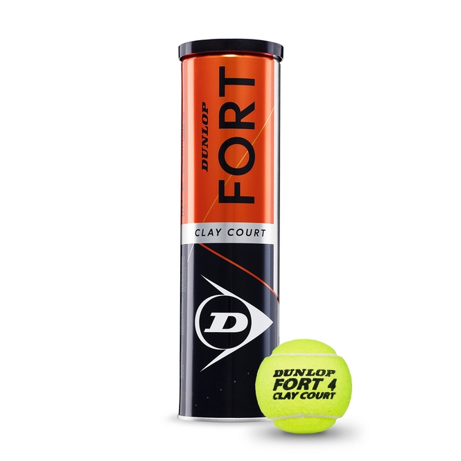 Tennisball Dunlop Fort Clay Court (4-Tin) 2020 5 Tennisball Dunlop Fort Clay Court (4-Tin) 2020 – Bild 3