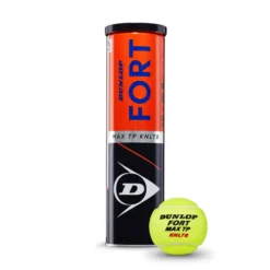 Tennisbälle Dunlop Fort Max TP (4-Tin) 2020 -Discounter Für Tennisausrüstung DT19 601323 FORT20MAX20TP20KNLTB 4TIN 03