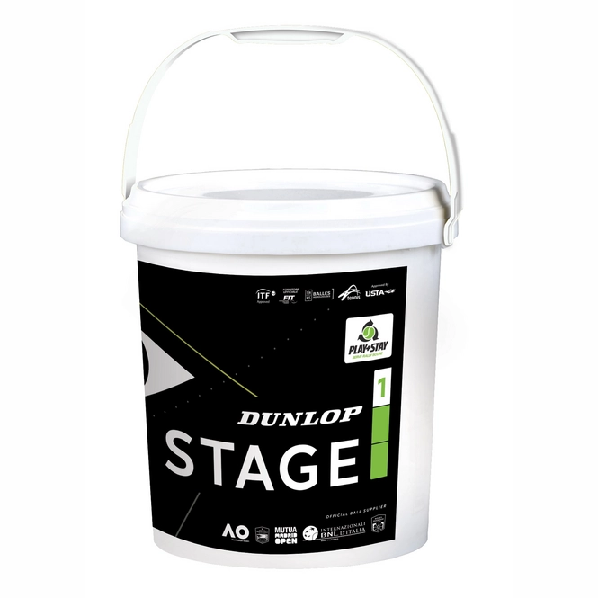 Tennisball Dunlop Stage 1 Grün 60 BKT 2020 3 Tennisball Dunlop Stage 1 Grün 60 BKT 2020