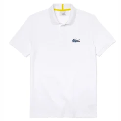 Polo Lacoste X National Geographic PH6286 White Panther Herren