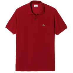 Polo Lacoste Men Original L1212 Classic Fit Bordeaux
