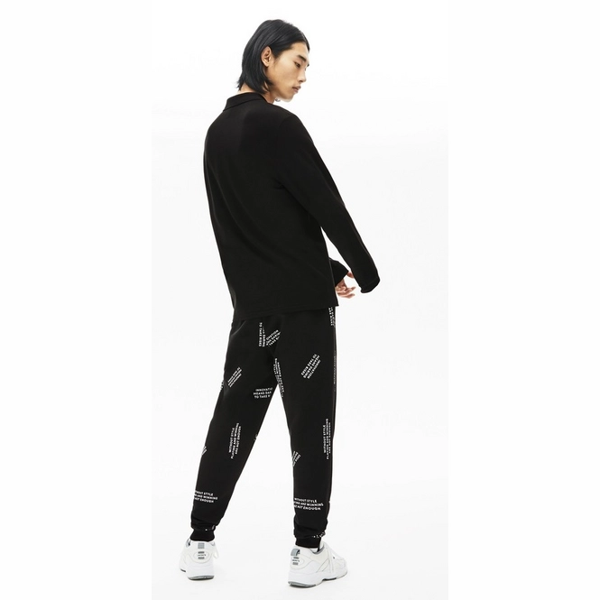 Poloshirt Lacoste Longsleeve Classic Fit Schwarz Herren 6 Poloshirt Lacoste Longsleeve Classic Fit Schwarz Herren – Bild 4