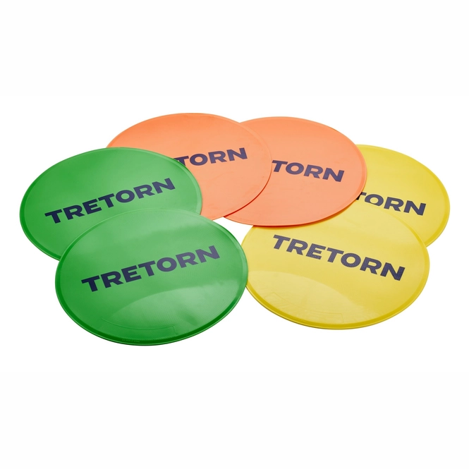 Markierungsscheiben Tretorn (6-teilig) 3 Markierungsscheiben Tretorn (6-teilig)