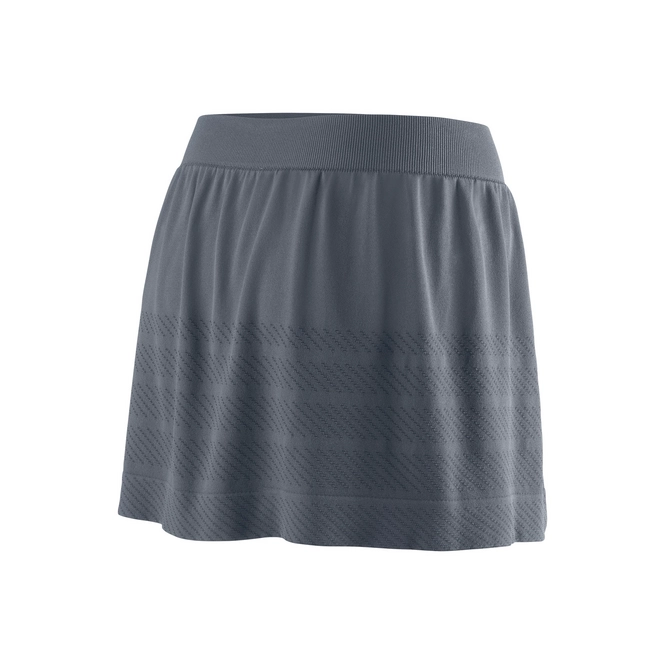 Tennisrock Wilson Power Seamless 12.5" Skirt Dark Grey Damen 4 Tennisrock Wilson Power Seamless 12.5" Skirt Dark Grey Damen – Bild 2