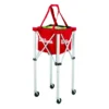 Ballkorb Wilson Tennis Teaching Cart 150 -Discounter Für Tennisausrüstung WRZ541000 Ball Cart 1 Red