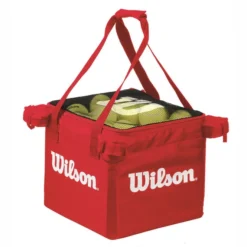 Ballkorb Wilson Teaching Cart Bag Rot