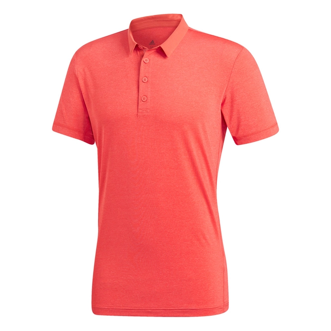 Polo Adidas Heathered Polo Trace Scarlet Herren 11 Polo Adidas Heathered Polo Trace Scarlet Herren – Bild 9