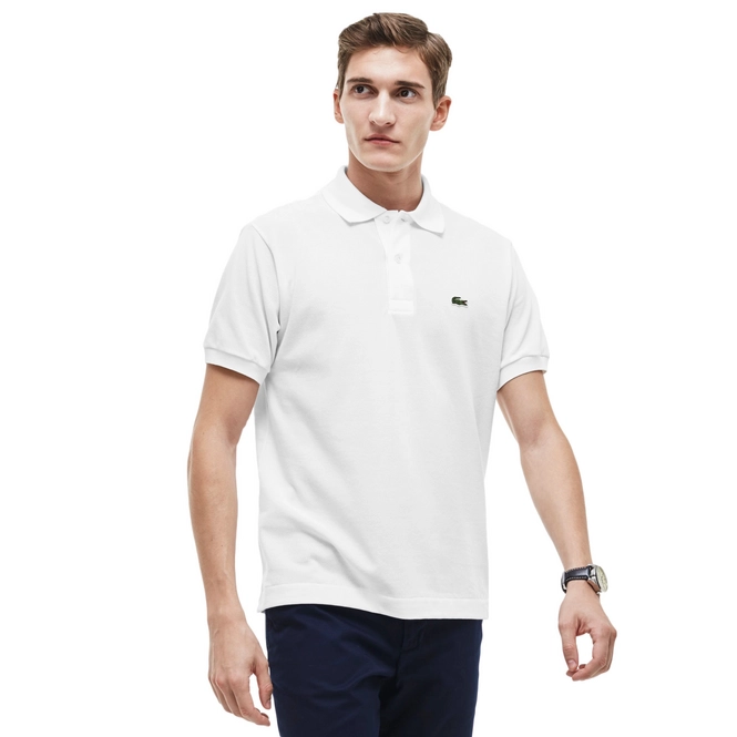 Lacoste Polo Classic Fit White 4 Lacoste Polo Classic Fit White – Bild 2