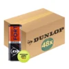 Tennisbälle Dunlop Fort Max TP KNLTB 3-Tin (Box 48x3)