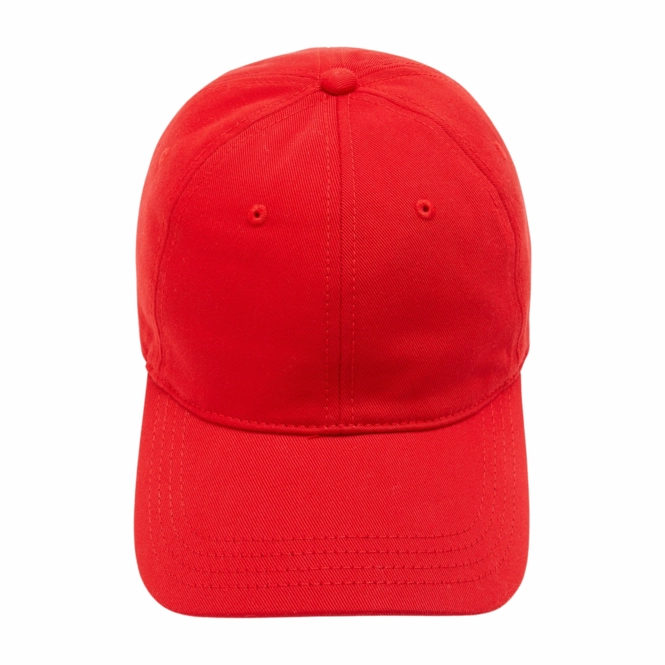 Kappe Lacoste RK0440 Unisex Red 5 Kappe Lacoste RK0440 Unisex Red – Bild 3