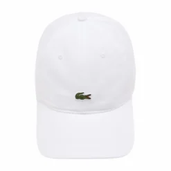 Kappe Lacoste RK0491 Unisex White -Discounter Für Tennisausrüstung rk049100132 no bg