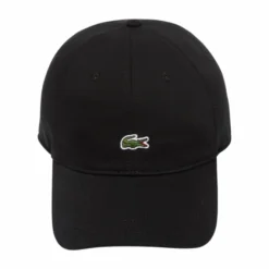 Kappe Lacoste RK0491 Unisex Black -Discounter Für Tennisausrüstung rk049103132 no bg