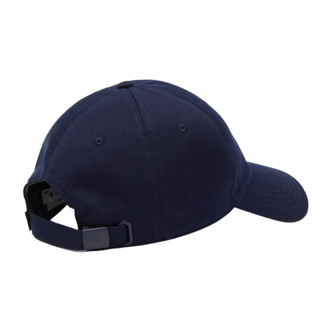 Kappe Lacoste RK0491 Unisex Navy Blue 4 Kappe Lacoste RK0491 Unisex Navy Blue – Bild 2