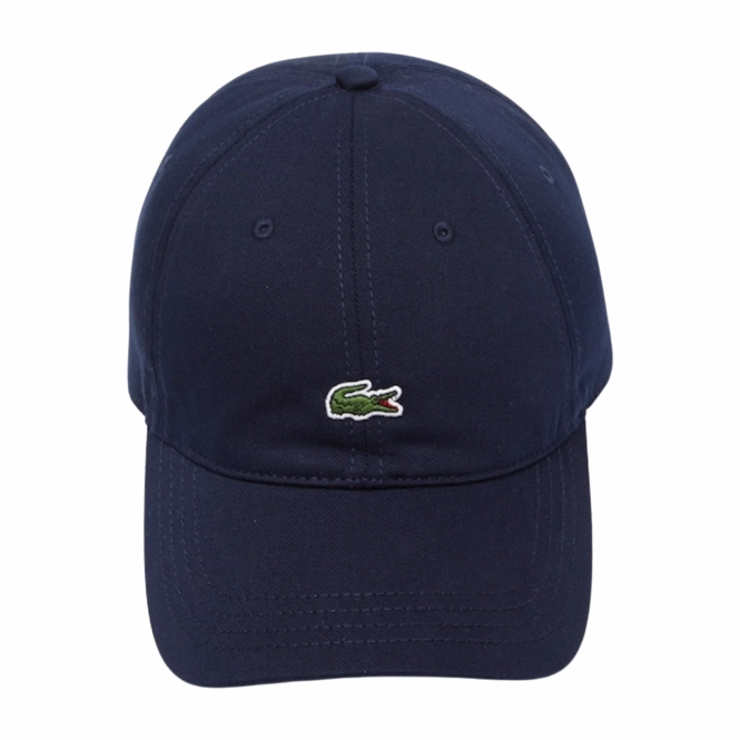 Kappe Lacoste RK0491 Unisex Navy Blue 5 Kappe Lacoste RK0491 Unisex Navy Blue – Bild 3