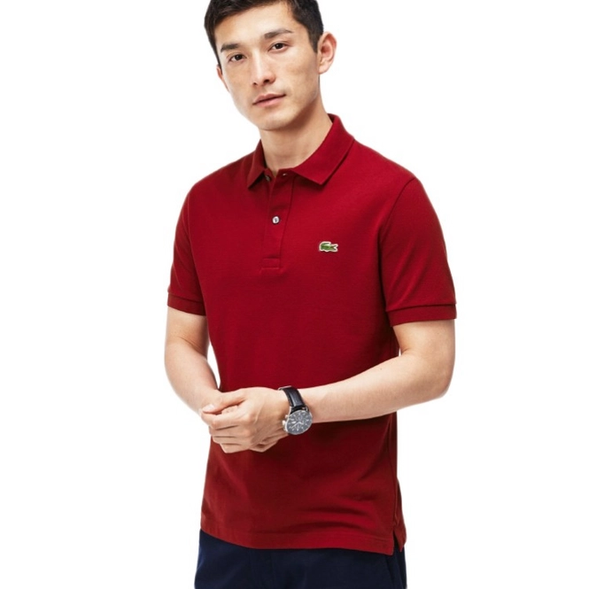 Polo Lacoste Men PH4012 Slim Fit Bordeaux 4 Polo Lacoste Men PH4012 Slim Fit Bordeaux – Bild 2