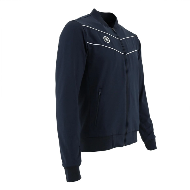 Tennisjacke The Indian Maharadja Baroda Chevron Navy Herren 5 Tennisjacke The Indian Maharadja Baroda Chevron Navy Herren – Bild 3