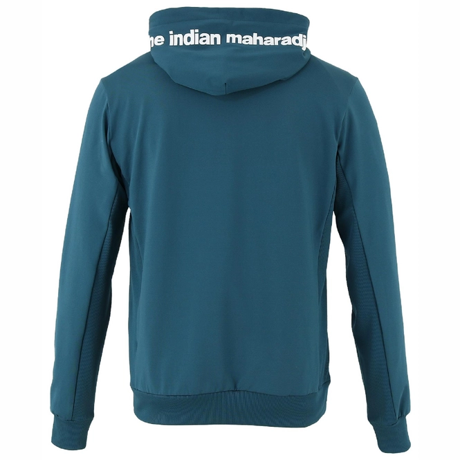 Tennisjacke The Indian Maharadja Hooded Jacket Men Petrol 4 Tennisjacke The Indian Maharadja Hooded Jacket Men Petrol – Bild 2
