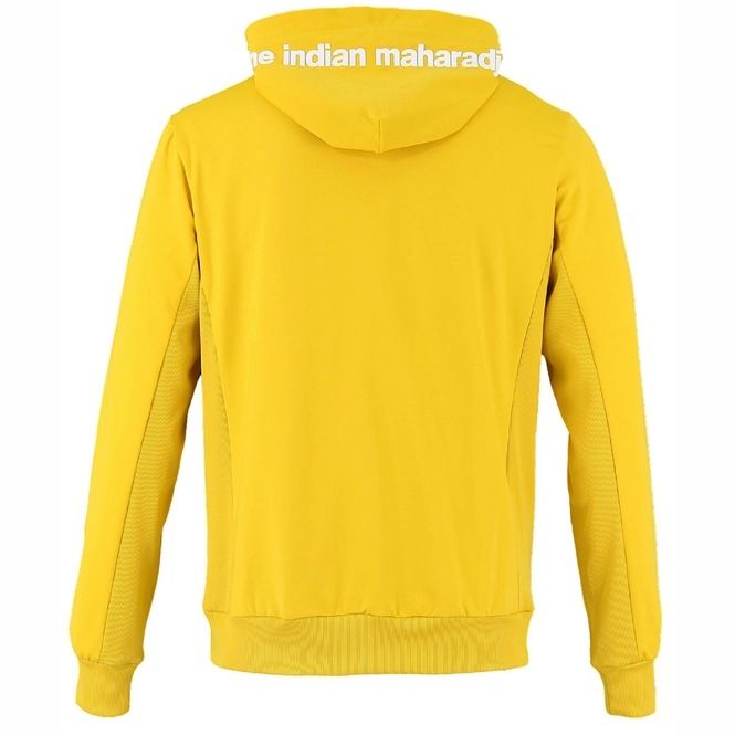 Tennisjacke The Indian Maharadja Hooded Jacket Men Yellow 4 Tennisjacke The Indian Maharadja Hooded Jacket Men Yellow – Bild 2