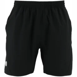 Tennishose The Indian Maharadja Kadiri Short 7 Inch Black Herren