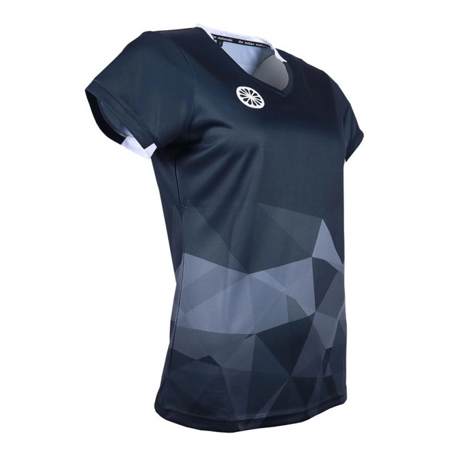 Tennisshirt The Indian Maharadja Jaipur Tech Block Navy Mädchen 5 Tennisshirt The Indian Maharadja Jaipur Tech Block Navy Mädchen – Bild 3