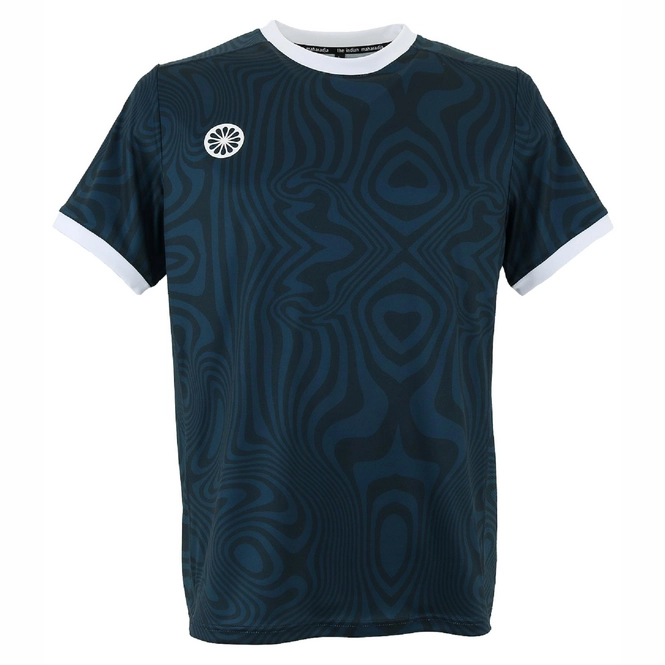 Tennisshirt The Indian Maharadja Fusion Boys Navy 3 Tennisshirt The Indian Maharadja Fusion Boys Navy
