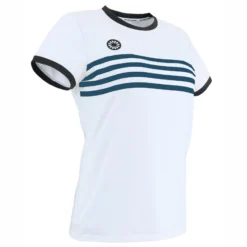 Tennisshirt The Indian Maharadja Kadiri Grils Striped Petrol -Discounter Für Tennisausrüstung t100962 pet t100962 pet 30 1