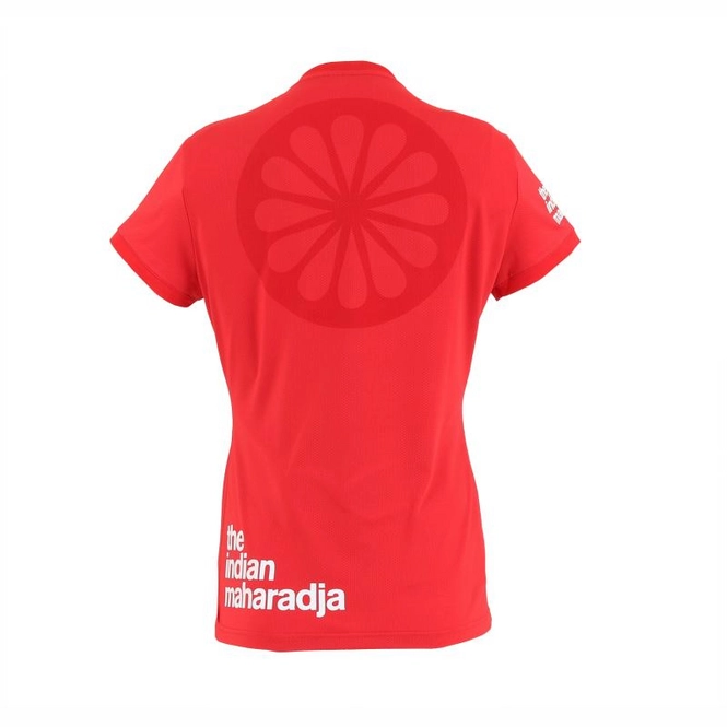 Tennisshirt The Indian Maharadja Kadiri Promo Red Mädchen 4 Tennisshirt The Indian Maharadja Kadiri Promo Red Mädchen – Bild 2