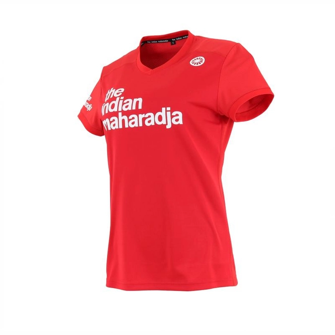 Tennisshirt The Indian Maharadja Kadiri Promo Red Mädchen 6 Tennisshirt The Indian Maharadja Kadiri Promo Red Mädchen – Bild 4