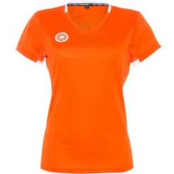Tennisshirt The Indian Maharadja Jaipur Tech Orange Mädchen