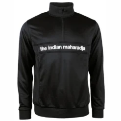 Tennispullover The Indian Maharadja Poly Terry Half Zip IM Men Black
