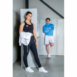 Tennispullover The Indian Maharadja Poly Terry Half Zip IM Men Blue -Discounter Für Tennisausrüstung t370210 blu tim21 22 2 lr