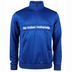 Tennispullover The Indian Maharadja Poly Terry Half Zip IM Men Cobalt