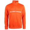 Tennispullover The Indian Maharadja Poly Terry Half Zip IM Men Orange -Discounter Für Tennisausrüstung t370210 ora t370210 ora 01