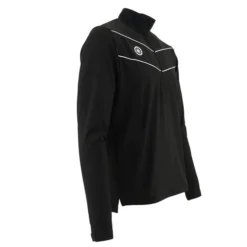 Tennispullover The Indian Maharadja Men Baroda Chevron Half Zip Black -Discounter Für Tennisausrüstung t371210 bla t371210 bla 40