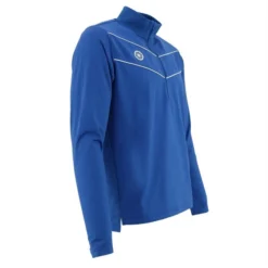 Tennistrikot The Indian Maharadja Baroda Chevron Half Zip Cobalt Herren -Discounter Für Tennisausrüstung t371210 cob t371210 cob 40