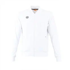 Tennissweatshirt The Indian Maharadja Men Baroda Chevron Half Zip White