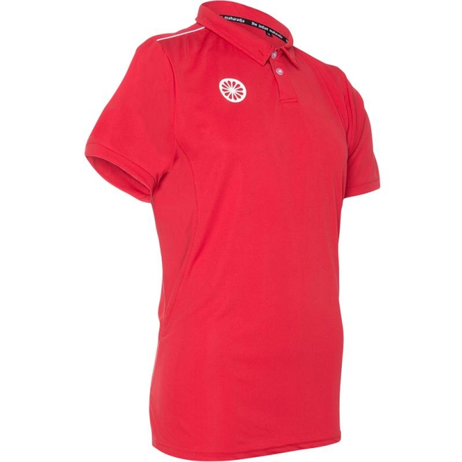 Tennispolo The Indian Maharadja Jaipur Tech Red Herren 5 Tennispolo The Indian Maharadja Jaipur Tech Red Herren – Bild 3